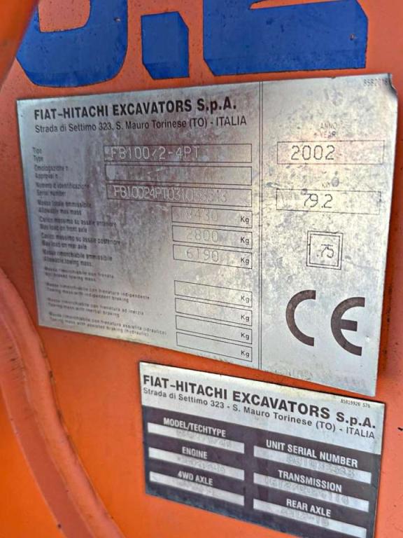 Fiat Hitachi FB100 Foto 5