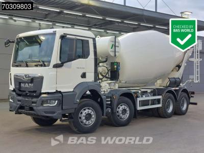 Man TGS 8X4 NEW! 12m3 Stetter Mixer Big-Axle Steelsuspension Automatic Euro 6 in vendita da BAS World B.V.