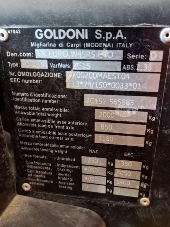 Goldoni Euro-W45RS-EVO Foto 12