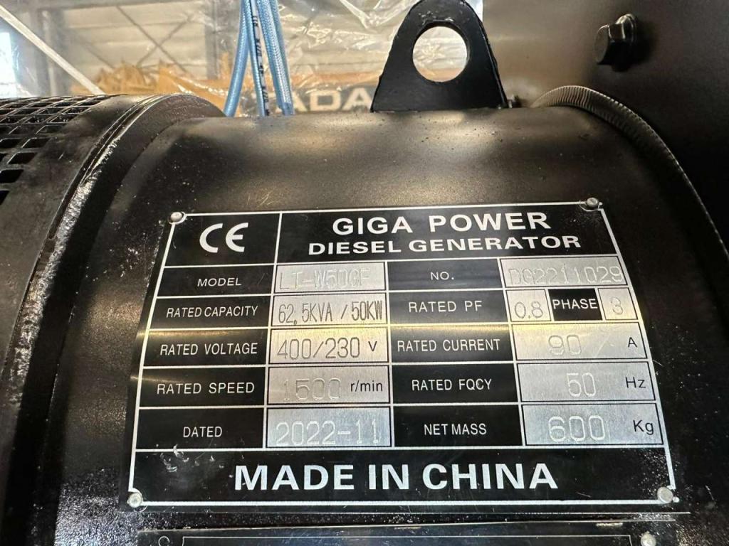 Giga Power LT-W50GF 62.50KVA open set Foto 14