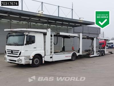 Mercedes-Benz Axor 1833 4X2 Kassbohrer SSV-01 car transporter combi 3-pedals Full Air Euro 3 in vendita da BAS World B.V.