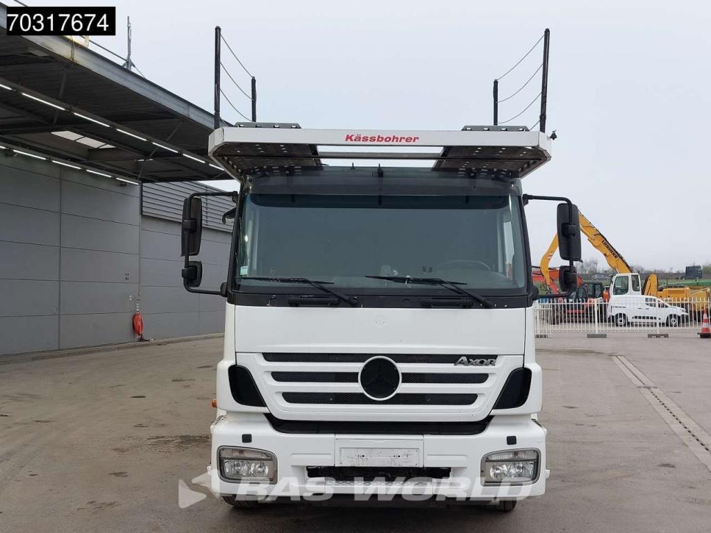 Mercedes-Benz Axor 1833 4X2 Kassbohrer SSV-01 car transporter combi 3-pedals Full Air Euro 3 Foto 30