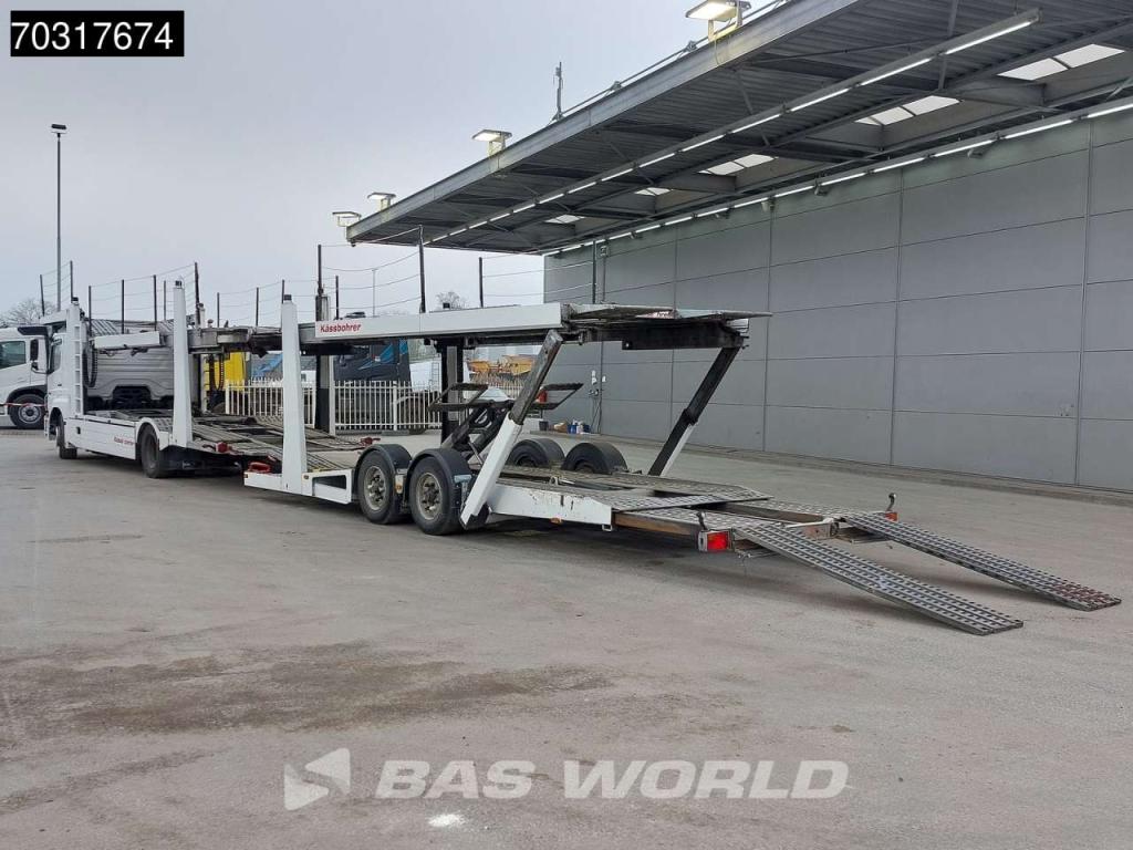 Mercedes-Benz Axor 1833 4X2 Kassbohrer SSV-01 car transporter combi 3-pedals Full Air Euro 3 Foto 8