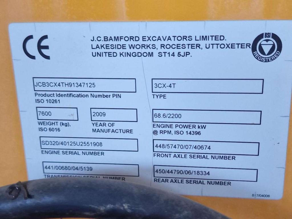 JCB 3CX Foto 8