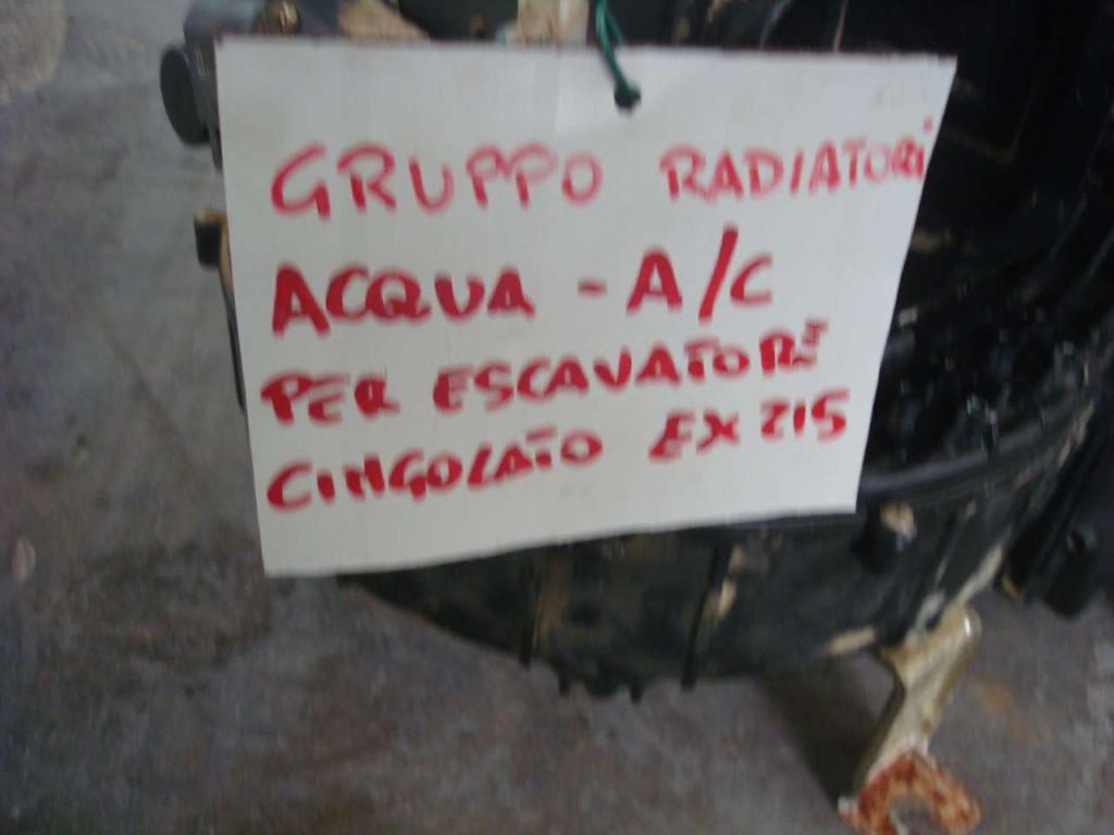 Radiatore aria condizionata per Fiat Hitachi EX 215 Foto 7