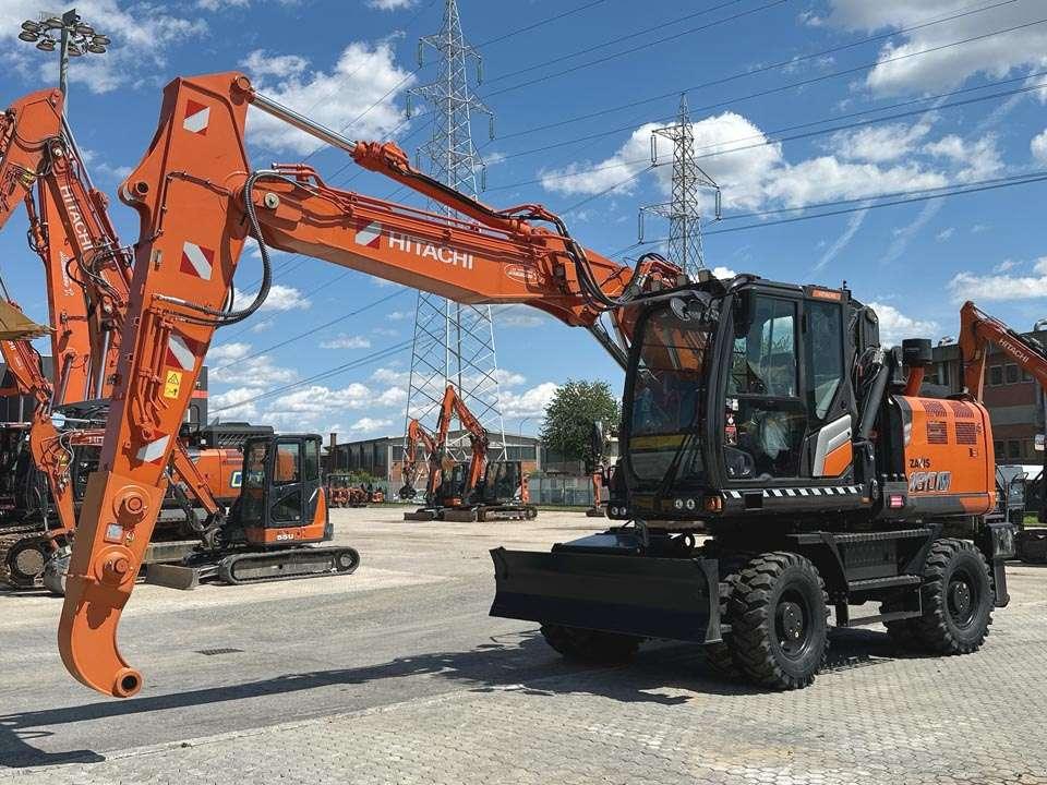 Hitachi ZX180W-7 Foto 1