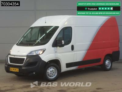 Peugeot Boxer 130pk L2H2 Navi Airco Cruise Parkeersensoren Werkplaatsinrichting Euro6 L2 Airco Cruise contr in vendita da BAS World B.V.