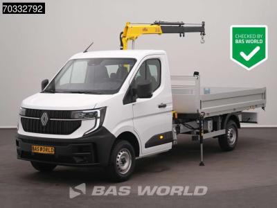 Renault Master 170PK Automaat HYVA HA27 Kraan Open Laadbak Cranetruck Crane laadkraan Kraanwagen Pritsche P in vendita da BAS World B.V.