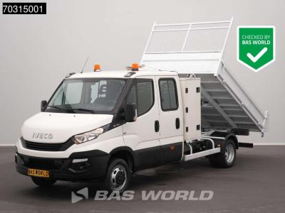 Iveco Daily 35C16 Open Laadbak Dubbellucht 160PK 3,5t Trekhaak Navi Cruise Euro6 Tipper Benne Kieper Towb in vendita da BAS World B.V.
