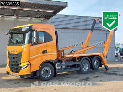 Iveco X-Way 460 X-Way 6X2 NEW! Meiller AK16MT skiploader Lift+steering axle Automatic Euro 6 in vendita da BAS World B.V.