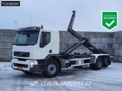 Volvo FE 280 6X2 21tons Hiab XR21S56S hooklift Lift+steering axle automatic Euro 5 in vendita da BAS World B.V.