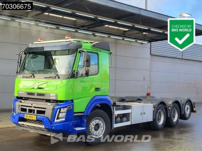 Volvo FMX 460 FMX 8X4 NL-Truck chassis Lift+Steering Axle Big-Axle VEB+ Euro 6 in vendita da BAS World B.V.