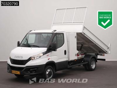 Iveco Daily 35C16 3.0L Kipper met Kist Dubbellucht 3,5t Trekhaak Navi Airco Cruise Camera Euro6 Tipper Be in vendita da BAS World B.V.
