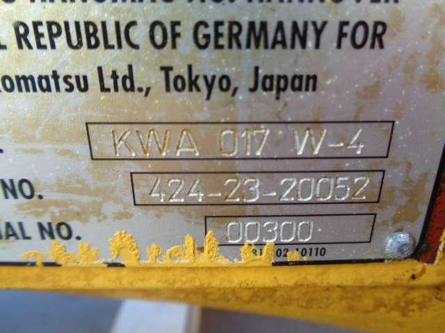 Assale posteriore per Komatsu WA 420-5 Foto 4