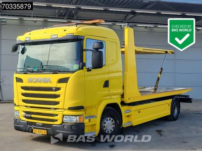 Scania G410 4X2 NL-Truck GS Meppel Abscheppwagen Recovery vehicle Winch Retarder Euro 6 in vendita da BAS World B.V.