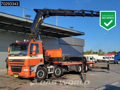 Daf CF85.460 8X4 NL-Truck Palfinger PK85002 7x Crane Ramps Euro 5 in vendita da BAS World B.V.