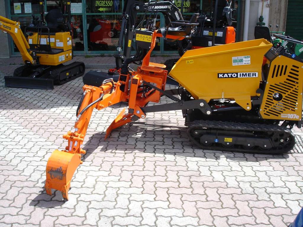 Kato Imer CARRY 107 DUMPER CON BRACCIO ESCAVATORE Foto 20