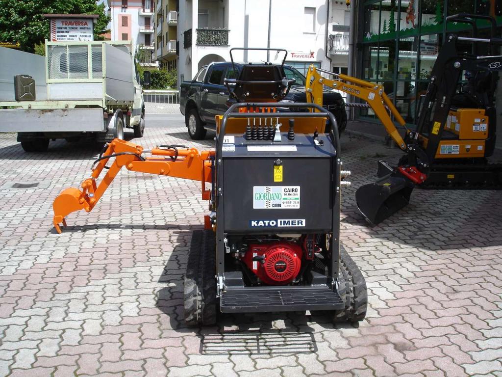 Kato Imer CARRY 107 DUMPER CON BRACCIO ESCAVATORE Foto 23