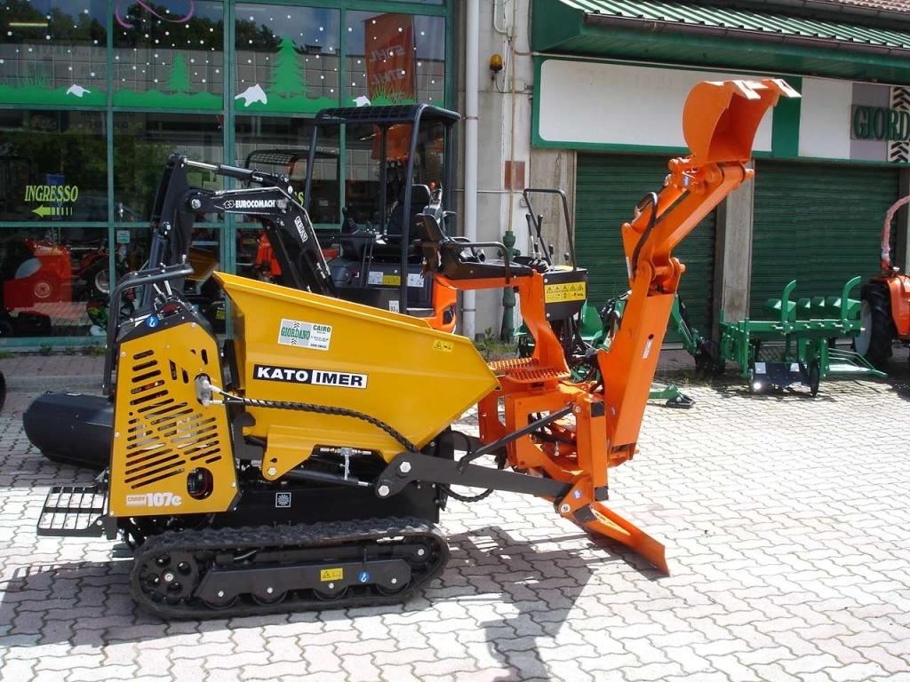 Kato Imer CARRY 107 DUMPER CON BRACCIO ESCAVATORE Foto 24