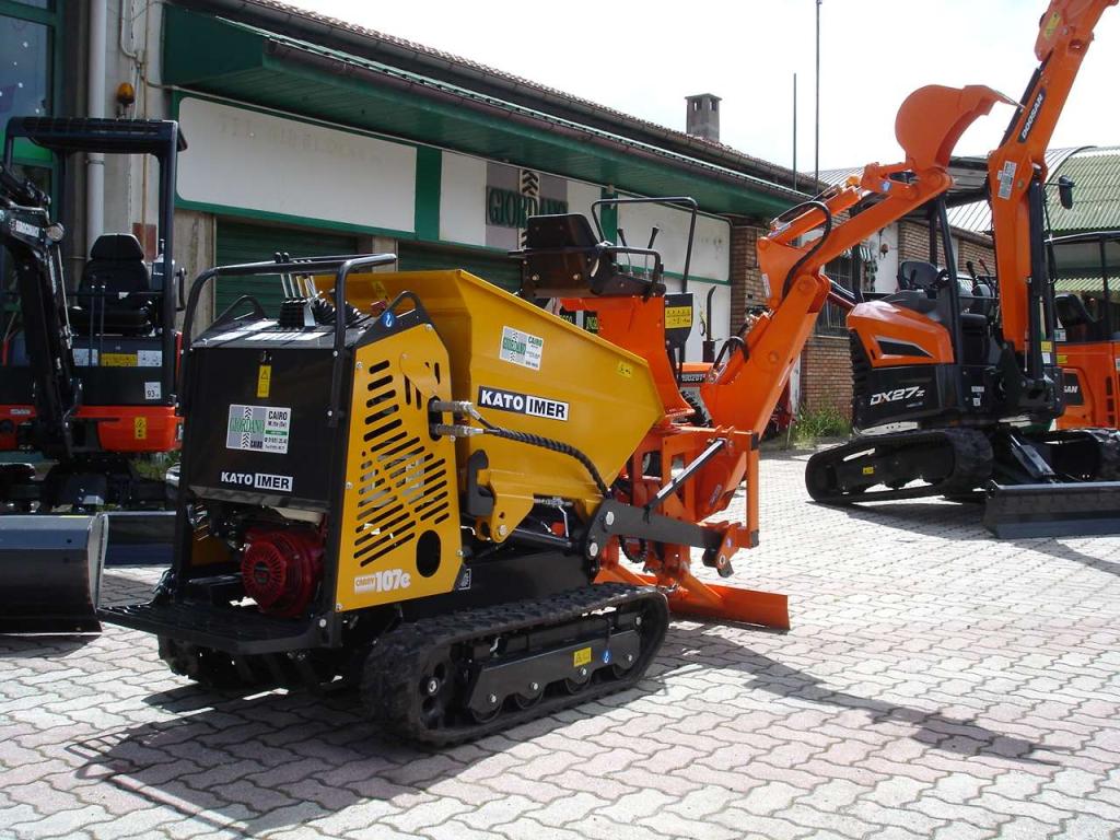 Kato Imer CARRY 107 DUMPER CON BRACCIO ESCAVATORE Foto 30