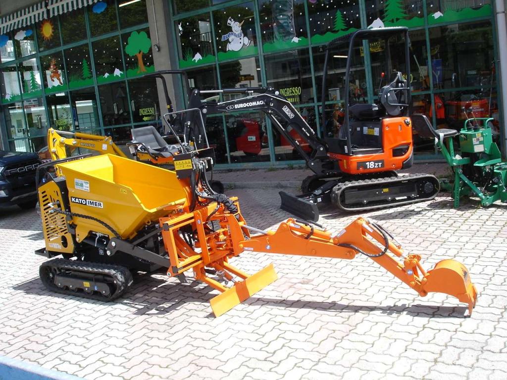Kato Imer CARRY 107 DUMPER CON BRACCIO ESCAVATORE Foto 5