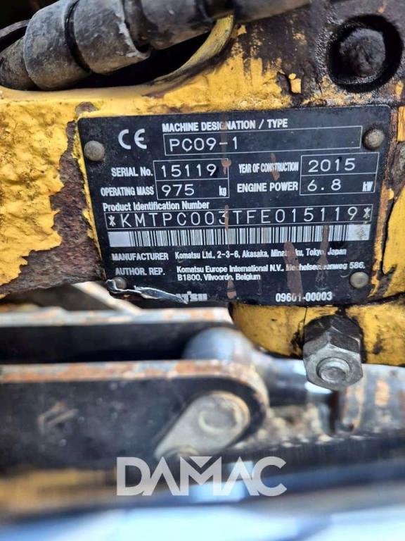 Komatsu PC09 Foto 7