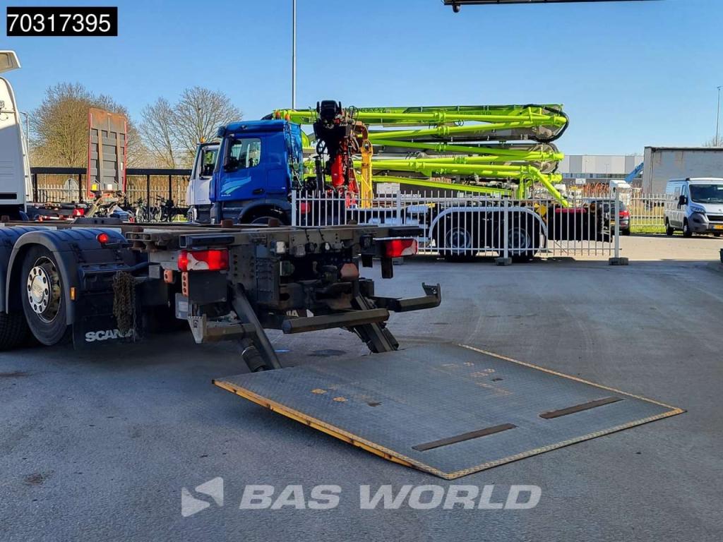 Scania P500 P 6X2 Full Air Zepro 2500kg Ladebordwand Lift-Lenk Asche Retarder Automatic Foto 12