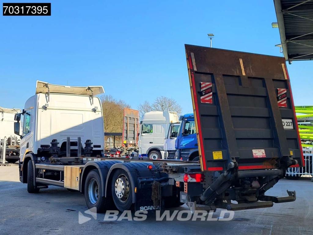 Scania P500 P 6X2 Full Air Zepro 2500kg Ladebordwand Lift-Lenk Asche Retarder Automatic Foto 2