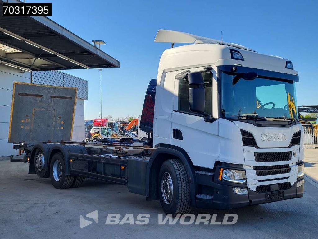 Scania P500 P 6X2 Full Air Zepro 2500kg Ladebordwand Lift-Lenk Asche Retarder Automatic Foto 3