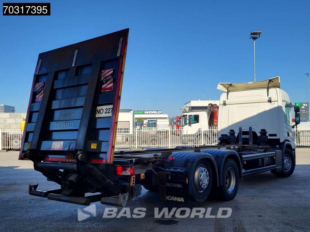 Scania P500 P 6X2 Full Air Zepro 2500kg Ladebordwand Lift-Lenk Asche Retarder Automatic Foto 5