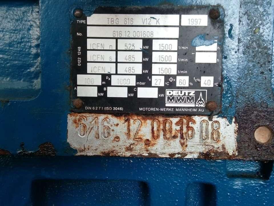 Deutz MWM TBG 616 V12 K IN CONTAINER INSONORIZZATO Foto 6