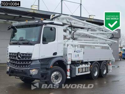 Mercedes-Benz Arocs 2843 Arocs 6X4 NEW! 31mtr 4x extendable Bonneux concrete pump Remote Control Euro 6 in vendita da BAS World B.V.