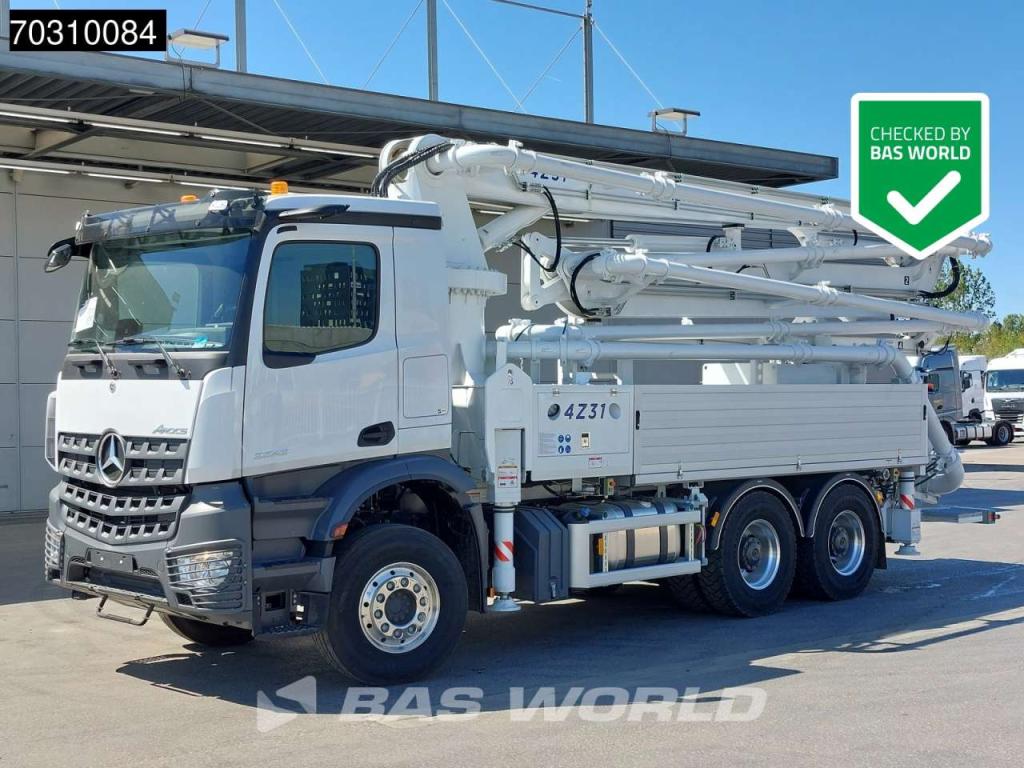 Mercedes-Benz Arocs 2843 Arocs 6X4 NEW! 31mtr 4x extendable Bonneux concrete pump Remote Control Euro 6 Foto 1