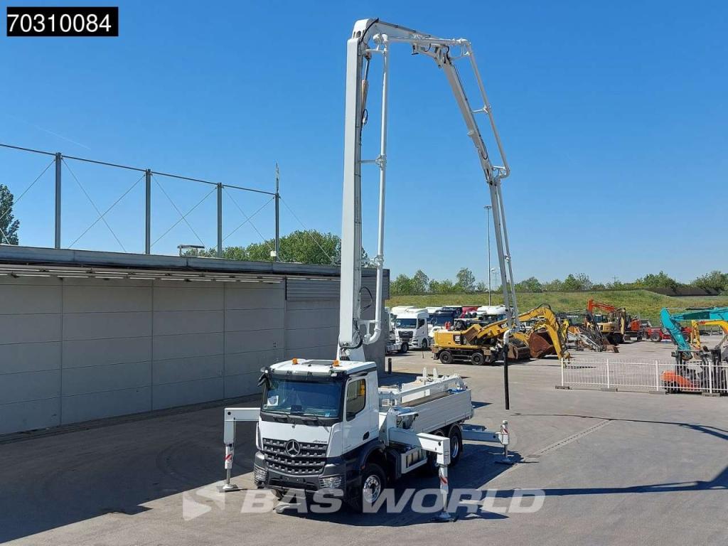Mercedes-Benz Arocs 2843 Arocs 6X4 NEW! 31mtr 4x extendable Bonneux concrete pump Remote Control Euro 6 Foto 13