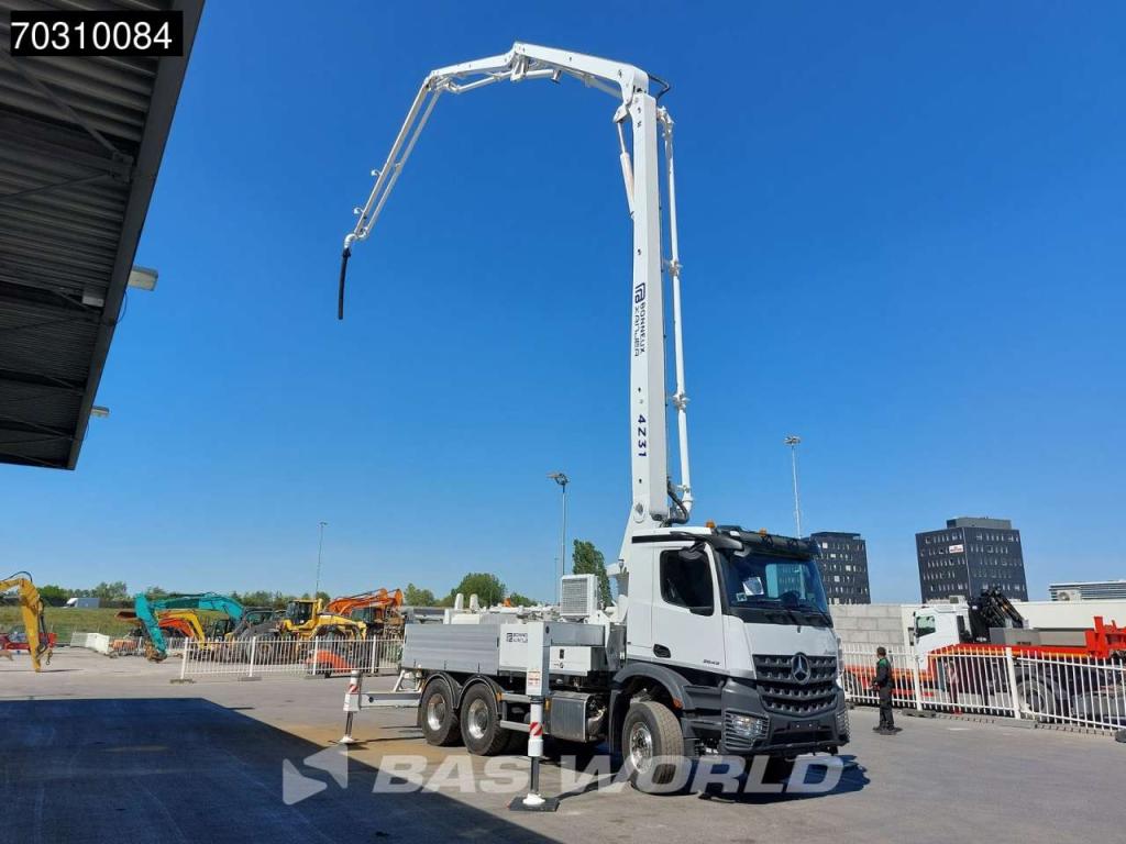 Mercedes-Benz Arocs 2843 Arocs 6X4 NEW! 31mtr 4x extendable Bonneux concrete pump Remote Control Euro 6 Foto 5