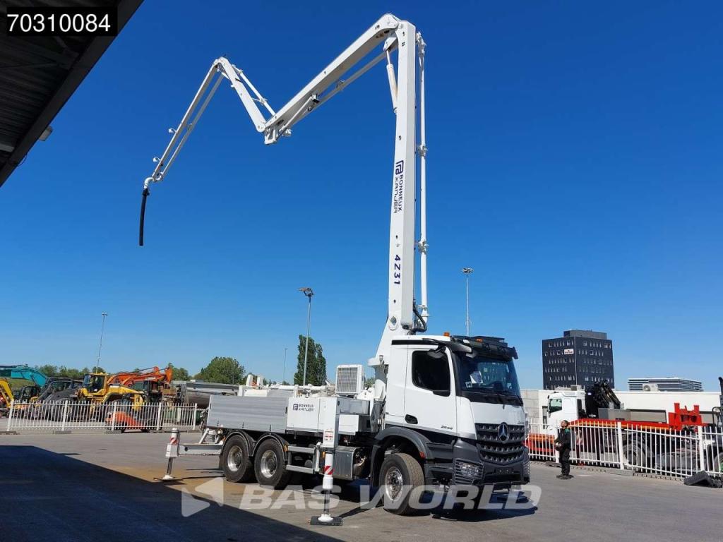 Mercedes-Benz Arocs 2843 Arocs 6X4 NEW! 31mtr 4x extendable Bonneux concrete pump Remote Control Euro 6 Foto 8