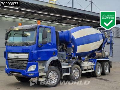 Daf CF 400 8X4 9m3 Stetter Mixer Big-Axle Steel Suspension Manual Euro 6 in vendita da BAS World B.V.