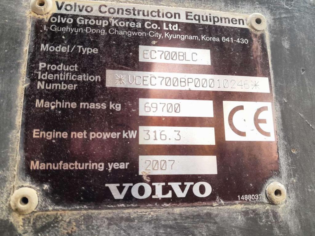 Volvo EC700B LC Foto 14