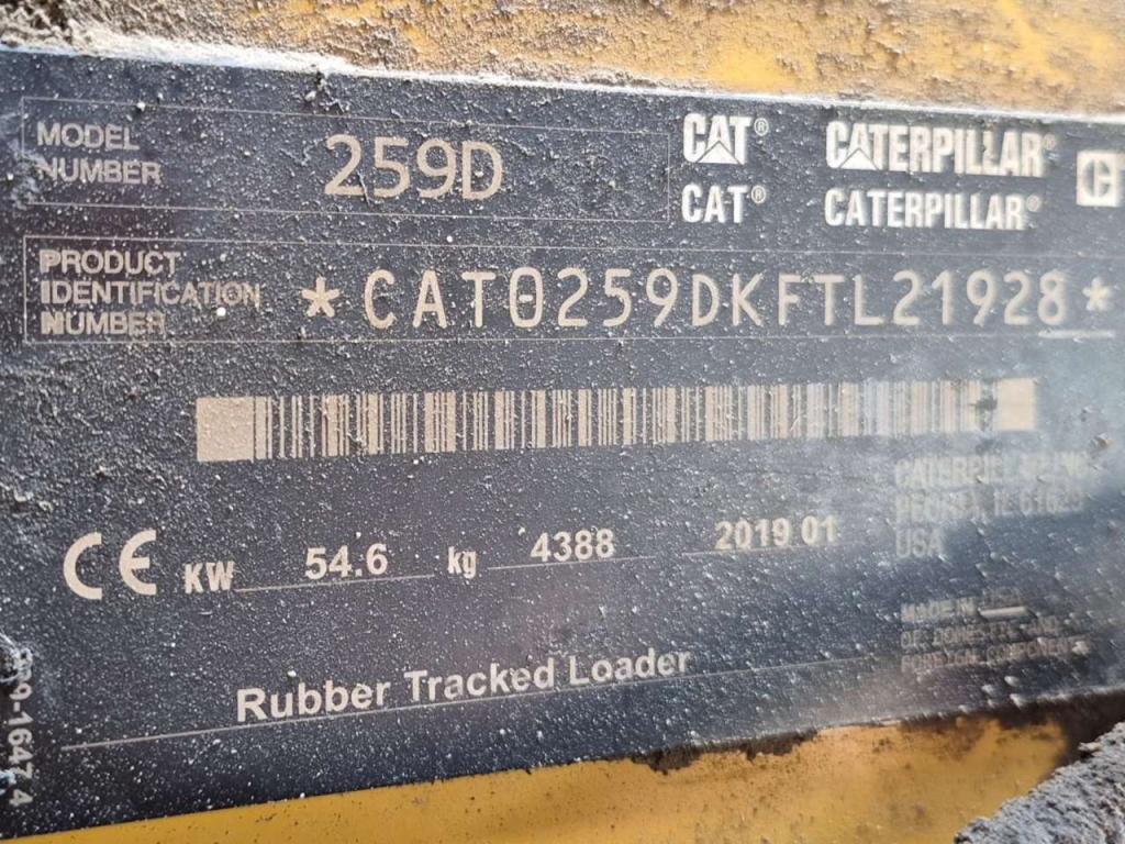 Caterpillar 259D Foto 11