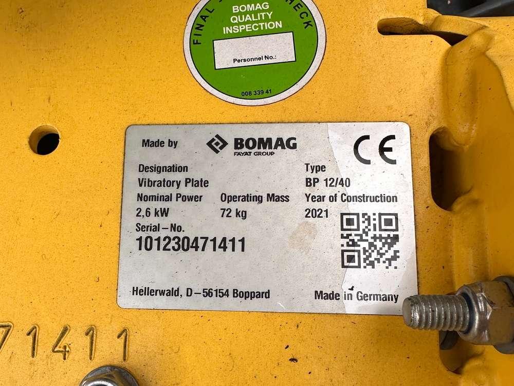 Bomag BP12/40 Foto 8