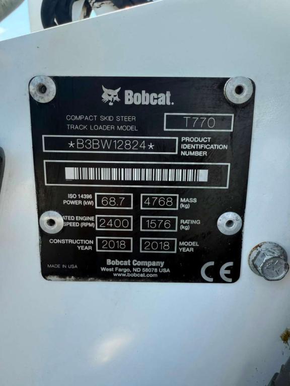 Bobcat T770 Foto 14