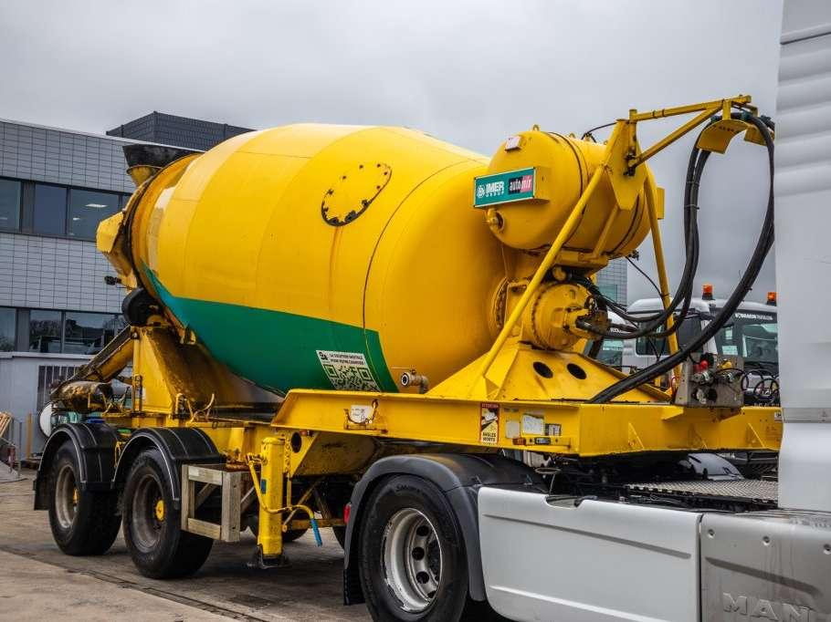 Imer BETON MIXER/MALAXEUR/MISCHER-10M3- STEERING AXLE Foto 2