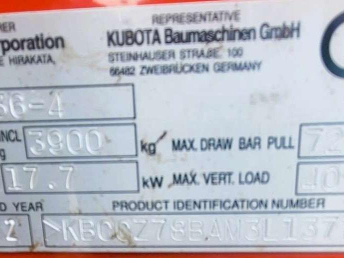 Kubota U36.4 Foto 4