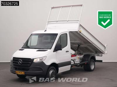 Mercedes-Benz Sprinter 515 CDI Dubbellucht 3,5t Trekhaak Kipper 150PK Airco Cruise Euro6 Tipper Benne Kieper A/C in vendita da BAS World B.V.