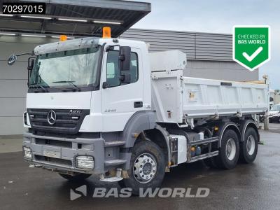 Mercedes Axor 2640 6X4 10m3 Meiller Tipper Steelsuspension  Manual Euro 4 in vendita da BAS World B.V.