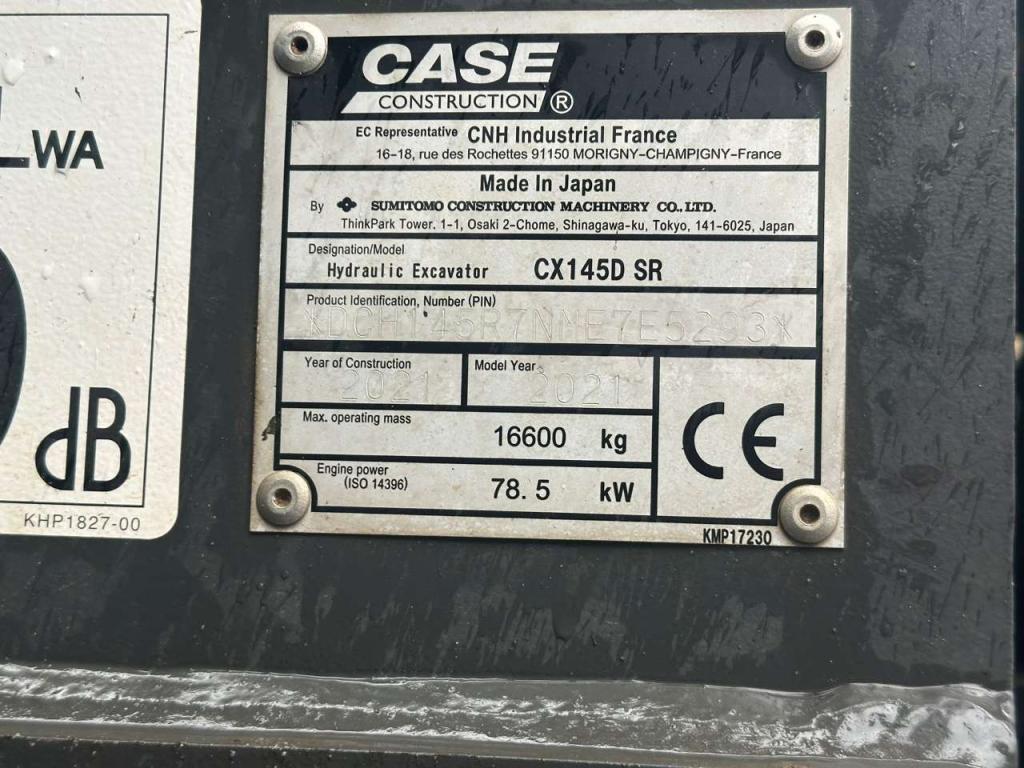 Case CX145D SR MONO Foto 11