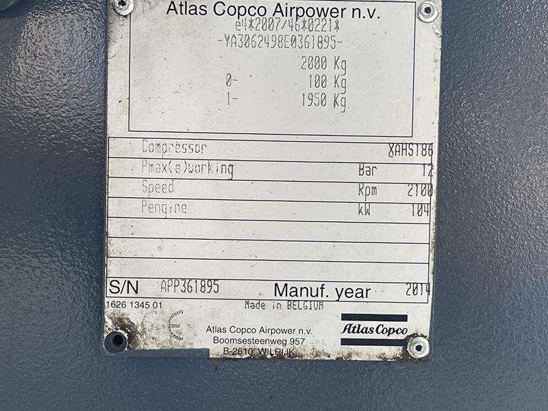 Atlas Copco XAHS 186 Foto 4