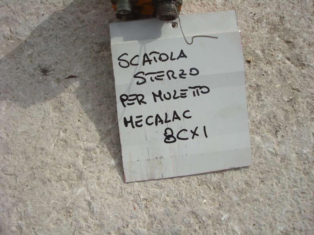 Scatola sterzo per per Muletto Mecalac 8CXI Foto 4