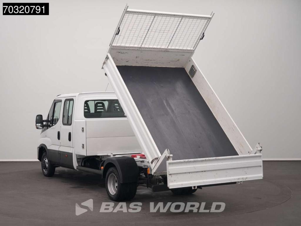 Iveco Daily 35C16 3.0L Dubbel Cabine met Kist Dubbellucht 3,5t Trekhaak Navi Airco Euro6 Tipper Benne Kie Foto 6