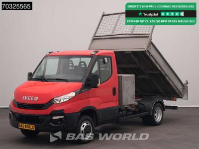 Iveco Daily 35C12 Kipper met Kist Dubbellucht 3,5t Trekhaak Airco Cruise Euro6 Tipper Benne Kieper Airco in vendita da BAS World B.V.